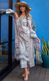 Sobia Nazer 3PC  Embroidered Lawn Suit ( Fine Printed Silk Dupatta ) ARB1084