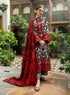 Zainab Chotani - 3PC Embroidered Lawn Suit with Print lawn Duppata AJK-7029
