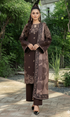 Maria.B 3PC Unstitched Heavy Embroidered Dhanak Suit ( Printed Woolen Shawl ) MRB#062