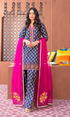 Maria.b 3PC - Digital Printed Embroidered Lawn Suit ( Fine Printed Lawn Dupatta ) MRB#9358