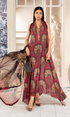 Maria.b 3PC - Digital Printed Lawn Suit ( Printed Voil Dupatta ) MRB#5282