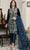 Azure - 3PC Velvet Embroidered Suit - ARB218