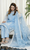 Nadia Farooqi - 3PC Organza Embroidered Shirt With Organza Embroidered Dupatta