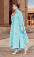 Bareeze - 3PC Embroidered Dhanak Suit - AKA2472