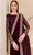 Jazmine - 3PC Velvet Embroidered Suit - ARB225