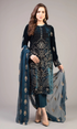 Bareeze-3PC Lawn Full Heavy Embroidered Shirt With Embroidered Bamber Chiphon Dupatta