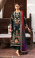 Jazmin - 3PC (Unstitched) Embroidered Dhanak Suit With Printed Shawl JZ-3050