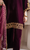 Baroque - 3PC  Velvet Embroidered Suit - Ajk7189