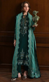 Maria.B - 3PC (Unstitched) Embroidered Suit  With Embroidered Dhanak Shawl BT 3010