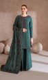 Maria.B - 3PC (Unstitched) Embroidered Dhanak Suit With Embroidered Dhanak Shawl Ma#907