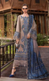 Maria.b - 3PC (Unstitched) Heavy Embroidered Dhanak Suit With Printed Wool Shawl Ma#019