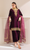 Baroque - 3PC  Velvet Embroidered Suit - Ajk7189