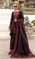 Maria.B - 3PC (Unstitched) Fully Embroidered Dhanak Suit With Printed Shawl MB 3110