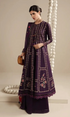 Jazmin - 3PC (Unstitched) Fully Embroidered Dhanak Suit With Printed Dhanak Shawl Jzm#1