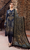 Maria.B 3 Piece  Heavy Embroidered Dhanak Suit ( Printed Wool Shawl ) Maria.B # 16