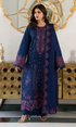 Rang Rasiya - 3PC (Unstitched) Embroidered Dhanak Suit With Embroidered Wool Shawl Rang#1